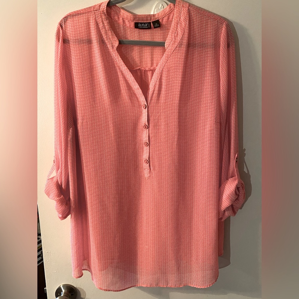 Plus size Pink Heart Top